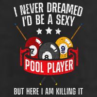 Cool Pool Player Design For  Pool Billiards Player Cool Comfort Performance Bucket Hat