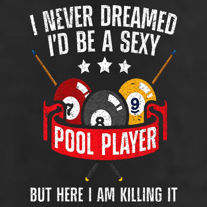 Cool Pool Player Design For  Pool Billiards Player Cool Comfort Performance Bucket Hat