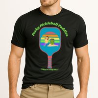 Cute Perky Pickleball Paddle with PinUp Performance Shirt