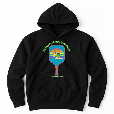 Cute Perky Pickleball Paddle with PinUp Hoodie