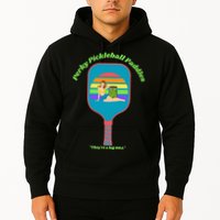 Cute Perky Pickleball Paddle with PinUp Hoodie