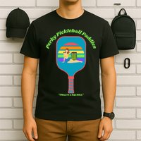 Cute Perky Pickleball Paddle with PinUp T-Shirt