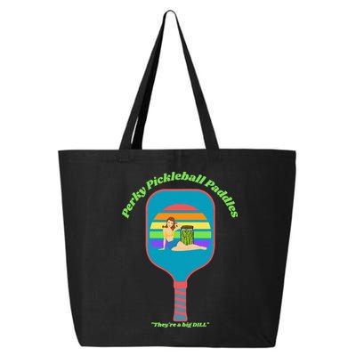 Cute Perky Pickleball Paddle with PinUp 25L Jumbo Tote