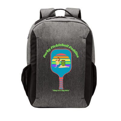 Cute Perky Pickleball Paddle with PinUp Vector Backpack