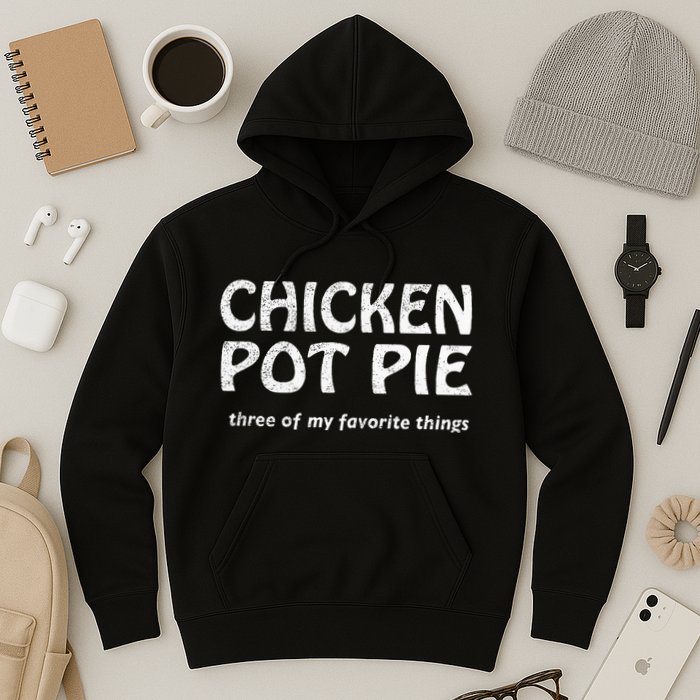 Chicken Pot Pie Three Of My Favorite Things By Yoratees Hoodie