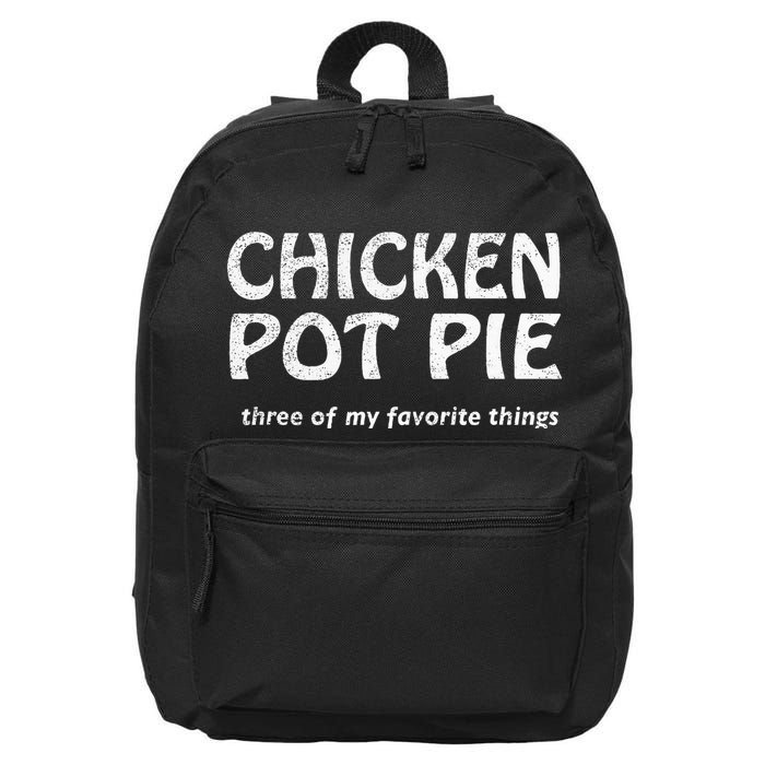 Chicken Pot Pie Three Of My Favorite Things By Yoratees 16 in Basic Backpack