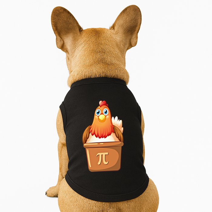Chicken Pot Pi Day 3 14 Pie Pun Math Club Funny Geek Nerd Gift Doggie Tank