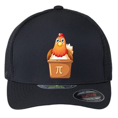 Chicken Pot Pi Day 3 14 Pie Pun Math Club Funny Geek Nerd Gift Flexfit Unipanel Trucker Cap