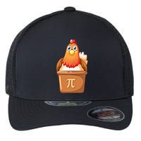 Chicken Pot Pi Day 3 14 Pie Pun Math Club Funny Geek Nerd Gift Flexfit Unipanel Trucker Cap