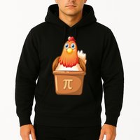 Chicken Pot Pi Day 3 14 Pie Pun Math Club Funny Geek Nerd Gift Hoodie
