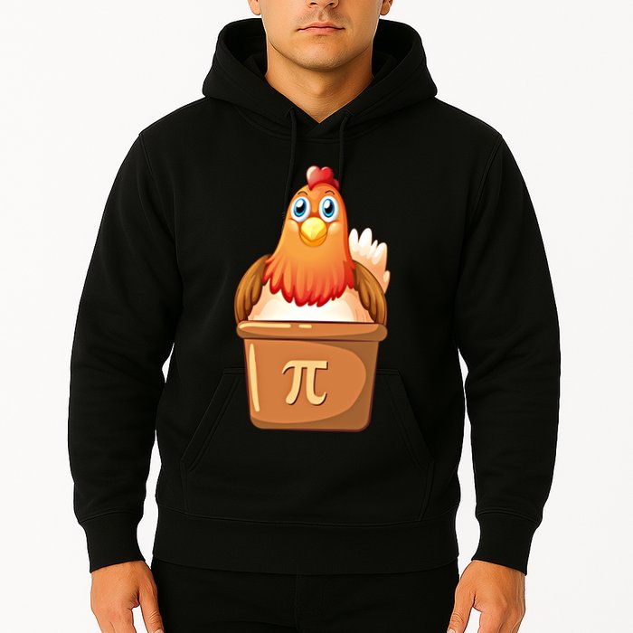 Chicken Pot Pi Day 3 14 Pie Pun Math Club Funny Geek Nerd Gift Hoodie