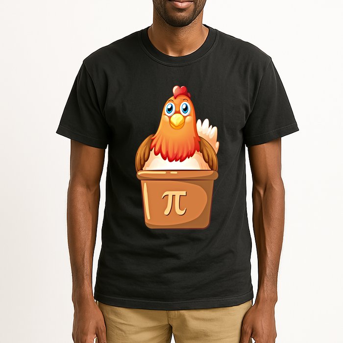 Chicken Pot Pi Day 3 14 Pie Pun Math Club Funny Geek Nerd Gift Tall T-Shirt