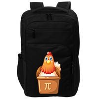 Chicken Pot Pi Day 3 14 Pie Pun Math Club Funny Geek Nerd Gift Impact Tech Backpack