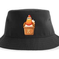 Chicken Pot Pi Day 3 14 Pie Pun Math Club Funny Geek Nerd Gift Sustainable Bucket Hat