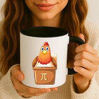 Chicken Pot Pi Day 3 14 Pie Pun Math Club Funny Geek Nerd Gift Mug