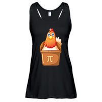 Chicken Pot Pi Day 3 14 Pie Pun Math Club Funny Geek Nerd Gift Ladies Essential Flowy Tank