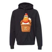 Chicken Pot Pi Day 3 14 Pie Pun Math Club Funny Geek Nerd Gift Premium Hoodie