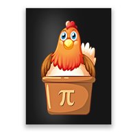 Chicken Pot Pi Day 3 14 Pie Pun Math Club Funny Geek Nerd Gift Poster