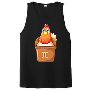 Chicken Pot Pi Day 3 14 Pie Pun Math Club Funny Geek Nerd Gift PosiCharge Competitor Tank