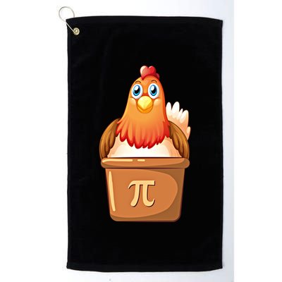 Chicken Pot Pi Day 3 14 Pie Pun Math Club Funny Geek Nerd Gift Golf Towel