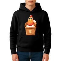 Chicken Pot Pi Day 3 14 Pie Pun Math Club Funny Geek Nerd Gift Kids Hoodie