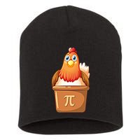 Chicken Pot Pi Day 3 14 Pie Pun Math Club Funny Geek Nerd Gift Short Acrylic Beanie