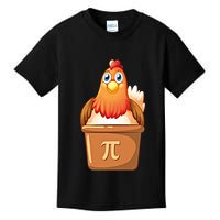 Chicken Pot Pi Day 3 14 Pie Pun Math Club Funny Geek Nerd Gift Kids T-Shirt