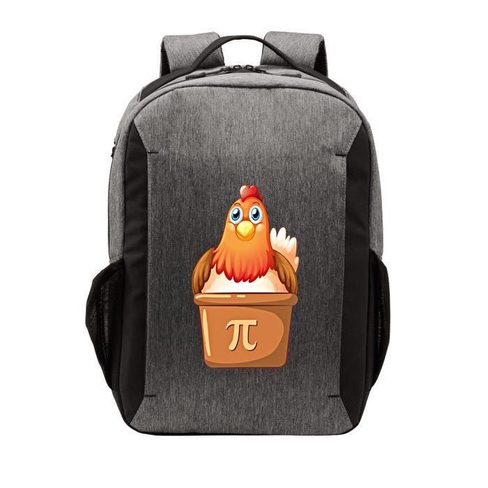 Chicken Pot Pi Day 3 14 Pie Pun Math Club Funny Geek Nerd Gift Vector Backpack