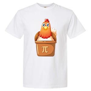 Chicken Pot Pi Day 3 14 Pie Pun Math Club Funny Geek Nerd Gift Garment-Dyed Heavyweight T-Shirt