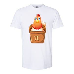 Chicken Pot Pi Day 3 14 Pie Pun Math Club Funny Geek Nerd Gift Softstyle CVC T-Shirt