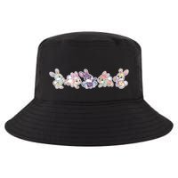Cute Pastel Plaid Easter Bunnies Bunny Rabbits Cool Comfort Performance Bucket Hat