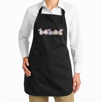 Cute Pastel Plaid Easter Bunnies Bunny Rabbits Apron