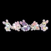 Cute Pastel Plaid Easter Bunnies Bunny Rabbits Drawstring Bag