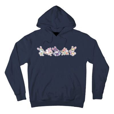 Cute Pastel Plaid Easter Bunnies Bunny Rabbits Tall Hoodie