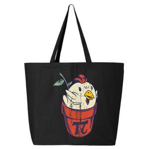 Chicken Pot PI Day Math Funny Teacher 25L Jumbo Tote