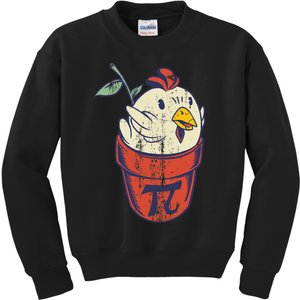 Chicken Pot PI Day Math Funny Teacher Kids Sweatshirt