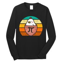 Chicken Pot Pi Day Funny Math Teacher Mathematics Lover Gift Long Sleeve Shirt