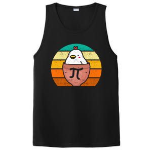 Chicken Pot Pi Day Funny Math Teacher Mathematics Lover Gift PosiCharge Competitor Tank