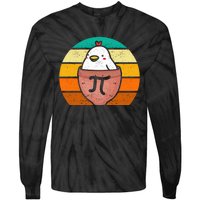 Chicken Pot Pi Day Funny Math Teacher Mathematics Lover Gift Tie-Dye Long Sleeve Shirt