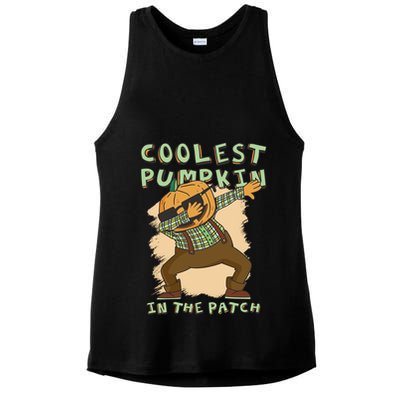 Coolest Pumpkin Patch Halloween Great Gift Ladies PosiCharge Tri-Blend Wicking Tank