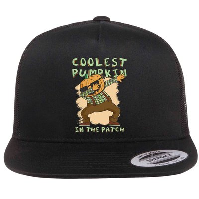 Coolest Pumpkin Patch Halloween Great Gift Flatbill Hat