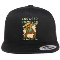 Coolest Pumpkin Patch Halloween Great Gift Flat Bill Trucker Hat