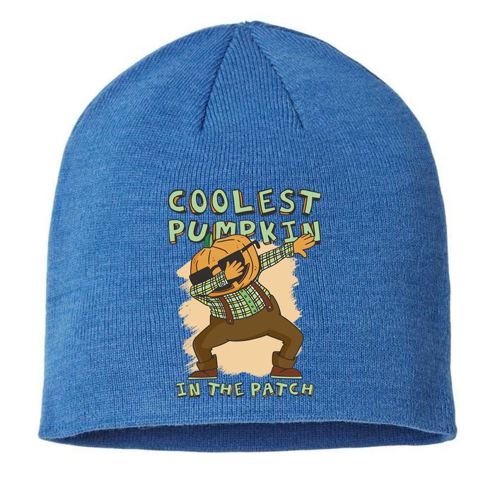 Coolest Pumpkin Patch Halloween Great Gift Sustainable Beanie