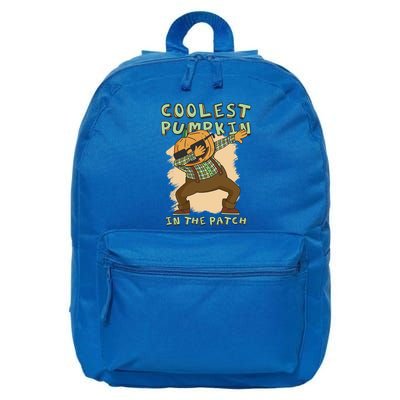 Coolest Pumpkin Patch Halloween Great Gift 16 in Basic Backpack