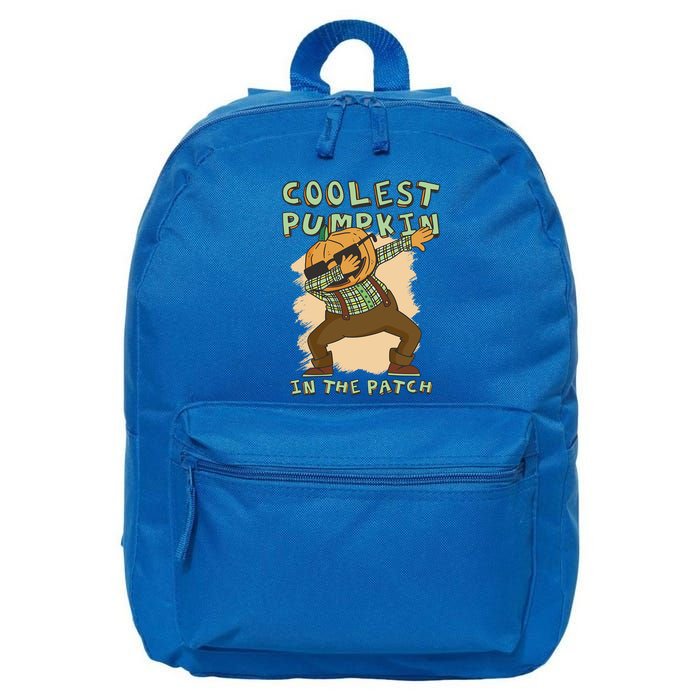 Coolest Pumpkin Patch Halloween Great Gift 16 in Basic Backpack