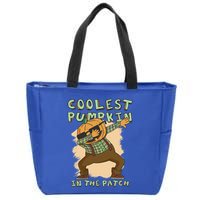 Coolest Pumpkin Patch Halloween Great Gift Zip Tote Bag