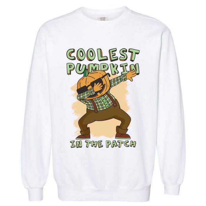 Coolest Pumpkin Patch Halloween Great Gift Garment-Dyed Sweatshirt