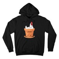 Chicken Pot Pi Day Funny Math Teacher Student Hen Pie Gift Hoodie