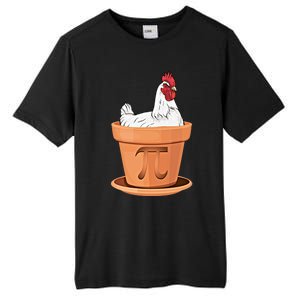 Chicken Pot Pi Day Funny Math Teacher Student Hen Pie Gift Tall Fusion ChromaSoft Performance T-Shirt