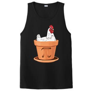 Chicken Pot Pi Day Funny Math Teacher Student Hen Pie Gift PosiCharge Competitor Tank